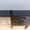 Vintage Black Desk with Glass Top, 1970s 8