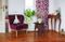 Club chair Chubby viola di Designer Guild e Photoliu, Immagine 2