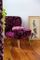 Purple Chubby Club Chair by Designers Guild and Photoliu, Image 1