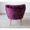 Purple Chubby Club Chair by Designers Guild and Photoliu 7