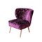 Purple Chubby Club Chair by Designers Guild and Photoliu, Image 3