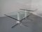 Glass and Metal Side Tables from WK Wohnen, 1990s, Set of 2 5