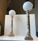 Italian Marble Column Table Lamps from Onyx Art, 1970s, Set of 2, Image 3