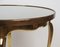 Bronze and Glass Pedestal Table, 1950s 7