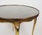 Bronze and Glass Pedestal Table, 1950s, Image 6