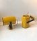 Scandinavian Modern Yellow Sconces from Kosta Lampan, 1970s, Set of 2, Image 8