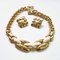 Ivory Emaille Parure by Helena Rubinstein, 1980s, Set of 3 1