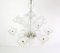 Tall Venetian Murano Chandelier with Six Arms in Clear Glass, 1950s 10