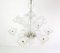 Tall Venetian Murano Chandelier with Six Arms in Clear Glass, 1950s, Image 10