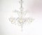 Tall Venetian Murano Chandelier with Six Arms in Clear Glass, 1950s 3