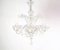 Tall Venetian Murano Chandelier with Six Arms in Clear Glass, 1950s, Image 3
