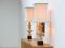 Lampe de Bureau en Forme de Pagode par James Mont, Set de 2 1