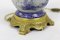 Table Lamps in Blue and White Earthenware and Gilt Bronze, 1880s, Set of 2, Image 7