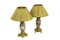 Table Lamps in Satsuma Earthenware and Gilt Bronze, 1880s, Set of 2, Image 1