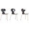 Chaises de Salon Ant par Arne Jacobsen pour Fritz Hansen, Danemark, 1950s, Set de 3 1