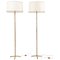 Bamboo Floor Lamps from Maison Baguès, France, 1960s, Set of 2 1