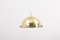 Large Adjustable Brass Pendant Lamp Attributed to Münchner Werkstätten, Germany, 1950s, Image 4