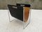Mid-Century Leather and Chrome Magazine Rack from Brabantia, 1960s, Immagine 10