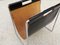 Mid-Century Leather and Chrome Magazine Rack from Brabantia, 1960s, Immagine 6