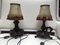 Wooden Table Lamps, 1940s, Set of 2 2