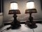 Wooden Table Lamps, 1940s, Set of 2, Image 10