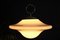 Lámpara de techo Goccia italiana era espacial de cristal de Murano, años 60, Imagen 8