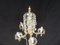 Große Maria Teresa Kristallglas Stehlampe, 1950er 3