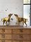 Brass Dog Statuettes, 1960s, Set of 2, Image 1