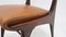 Italian Mahogany Dining Chairs, 1950s, Set of 6, Imagen 8