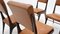 Italian Mahogany Dining Chairs, 1950s, Set of 6, Imagen 6