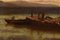 Britisches Öl auf Leinwand der Ferry Rower von John Douglas Scott, 1877 3