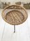 Tripod Metal Base Wicker Basket, 1950s 7