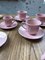 Large Pink Breakfast Set from Salins, 1960s, Immagine 11