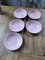 Large Pink Breakfast Set from Salins, 1960s 26
