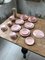 Large Pink Breakfast Set from Salins, 1960s 7
