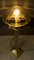 Lámpara de mesa austriaca Jugendstil grande de cristal tallado, década de 1900, Imagen 4
