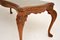 Queen Anne Style Burr Walnut Coffee Table, 1930s, Immagine 9