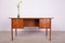 Danish Teak Desk by Gunnar Nielsen Tibergaard for Tibergaard, 1960s 4