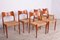 Danish Dining Chairs by Arne Hovmand-Olsen for Mogens Kold, 1960s, Set of 6, Image 5