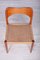 Danish Dining Chairs by Arne Hovmand-Olsen for Mogens Kold, 1960s, Set of 6 9
