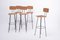 Tabourets de Bar Mid-Century en Osier par Gian Franco Legler, 1950s, Set de 5 4