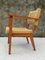 Mid-Century Lounge Chair by Adrien Audoux & Frida Minet for Maison Vibo, 1960s, Image 4