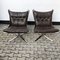 Steel Falcon Chairs by Sigurd Ressell for Vatne Møbler, 1970s, Set of 2, Immagine 1