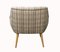 Club chair beige, anni '50, Immagine 5