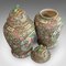 Large Vintage Art Deco Oriental Ceramic Baluster Urns, 1940s, Set of 2, Image 11