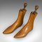 Antique Edwardian English Beech Shoemakers Lasts, 1910s, Set of 2, Image 1