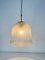 Mid-Century Structured Glass Chandelier from Limburg, 1960s 7