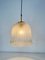 Mid-Century Structured Glass Chandelier from Limburg, 1960s, Image 7