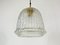 Mid-Century Structured Glass Chandelier from Limburg, 1960s 3