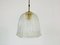 Mid-Century Structured Glass Chandelier from Limburg, 1960s 6